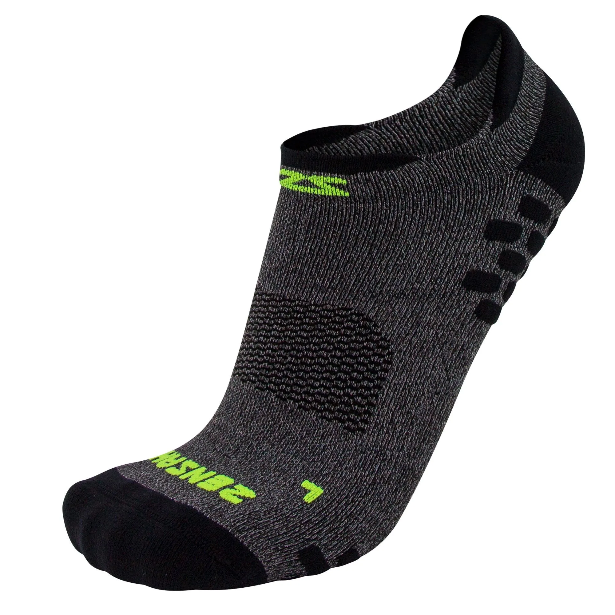 3D Dotted No-Show Running Sock