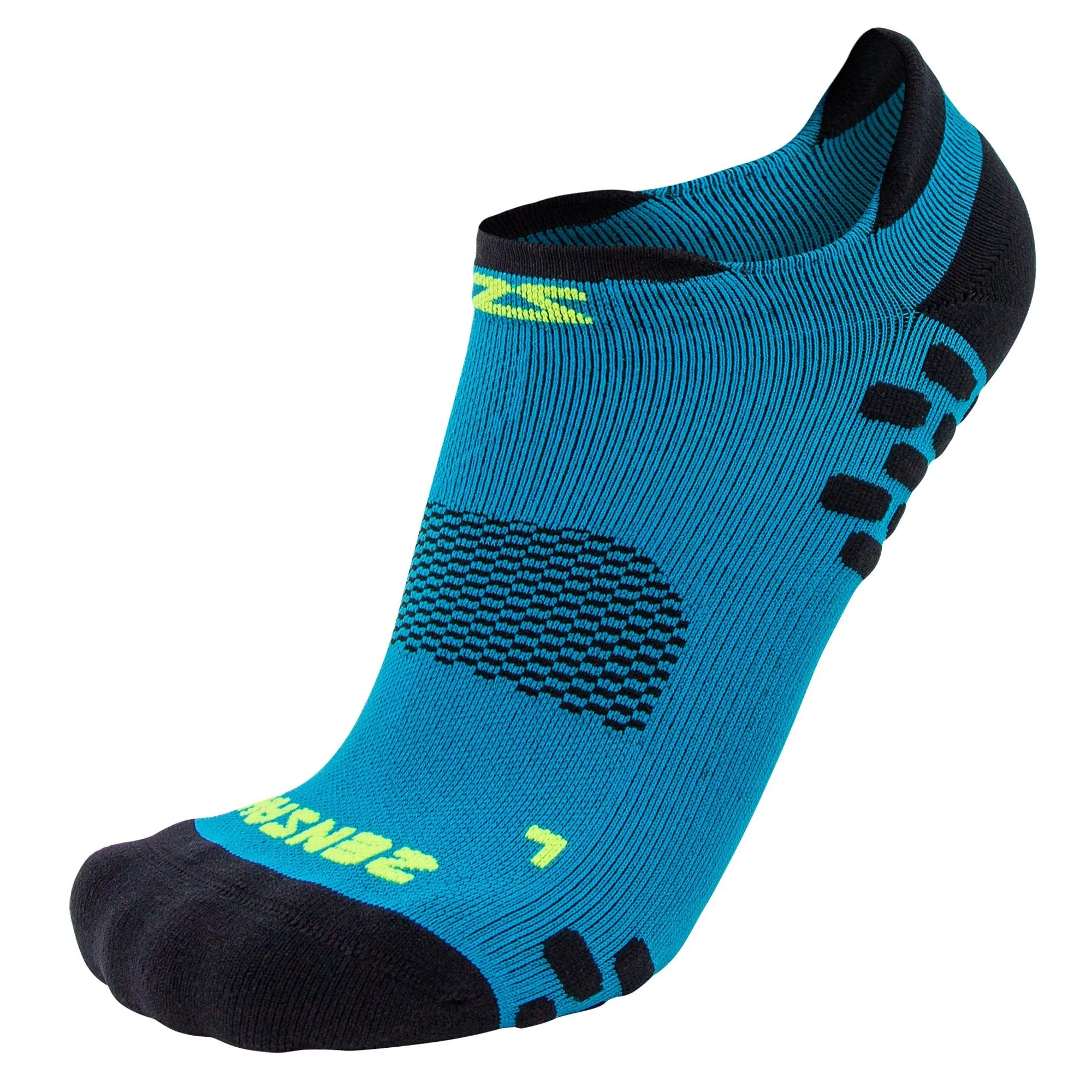 3D Dotted No-Show Running Sock