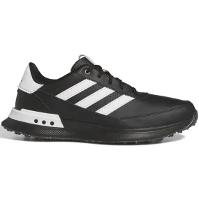 adidas S2G 24 Spikeless Leather Waterproof Shoes - Core Black/Ftwr White/Iron Met.