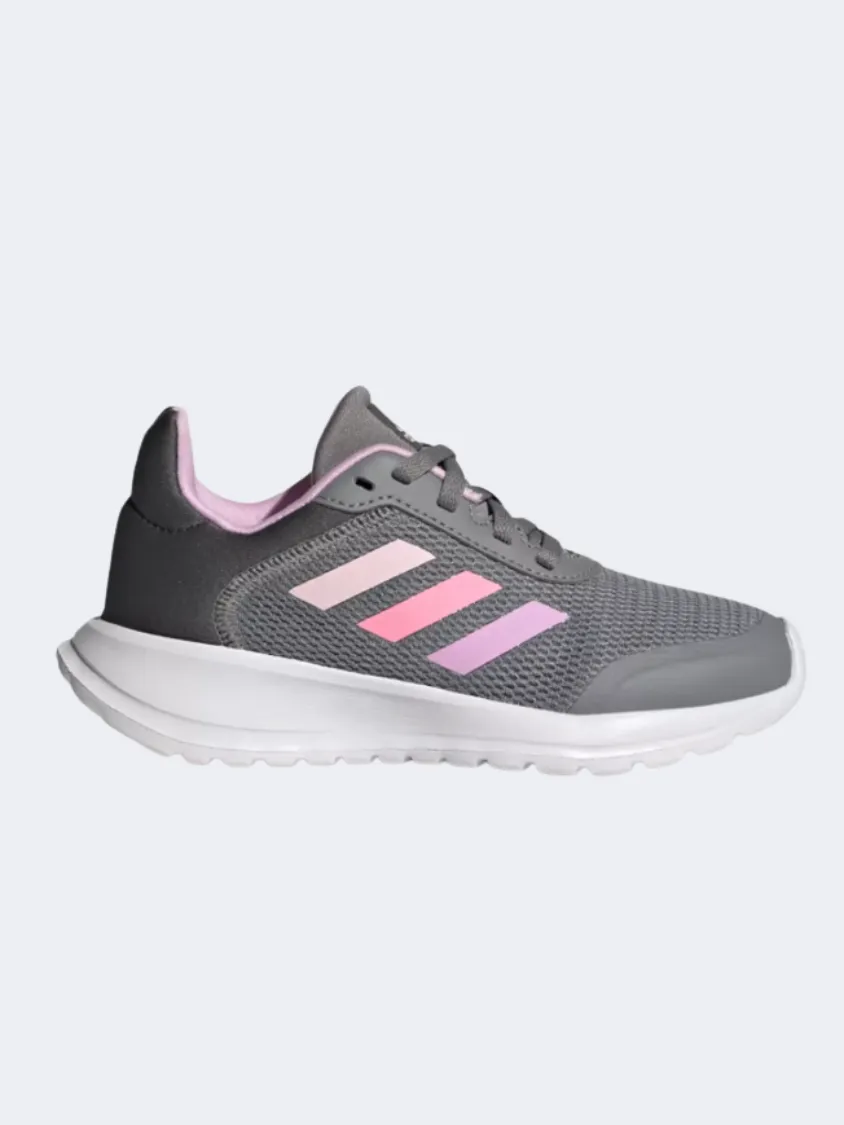 Adidas Tensaur Run 2.0 Gs-Girls Running Shoes Grey/Lilac/Pink