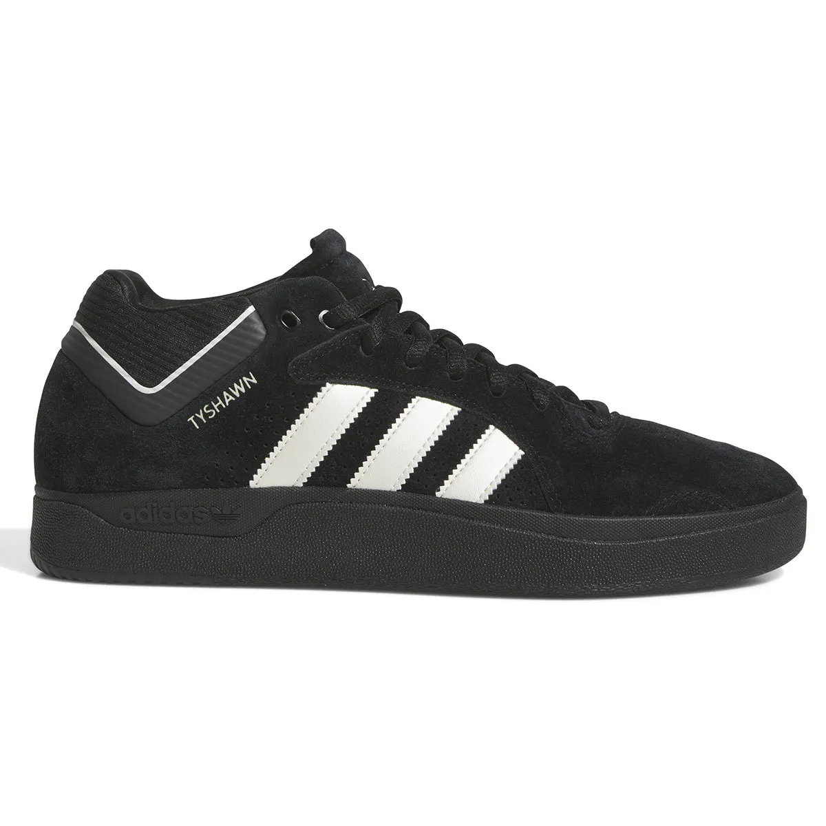 Adidas - Tyshawn Shoes Black/Zero Metallic/Spark