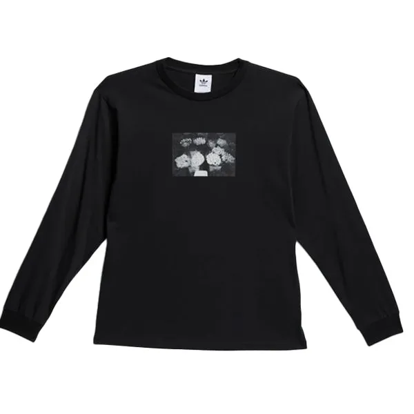 ADIDAS ZANDER PHOTO L/S TEE - BLACK