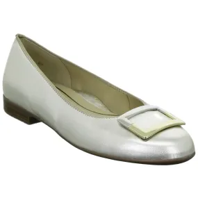 Ara Ladies Sardinia Silver Pump