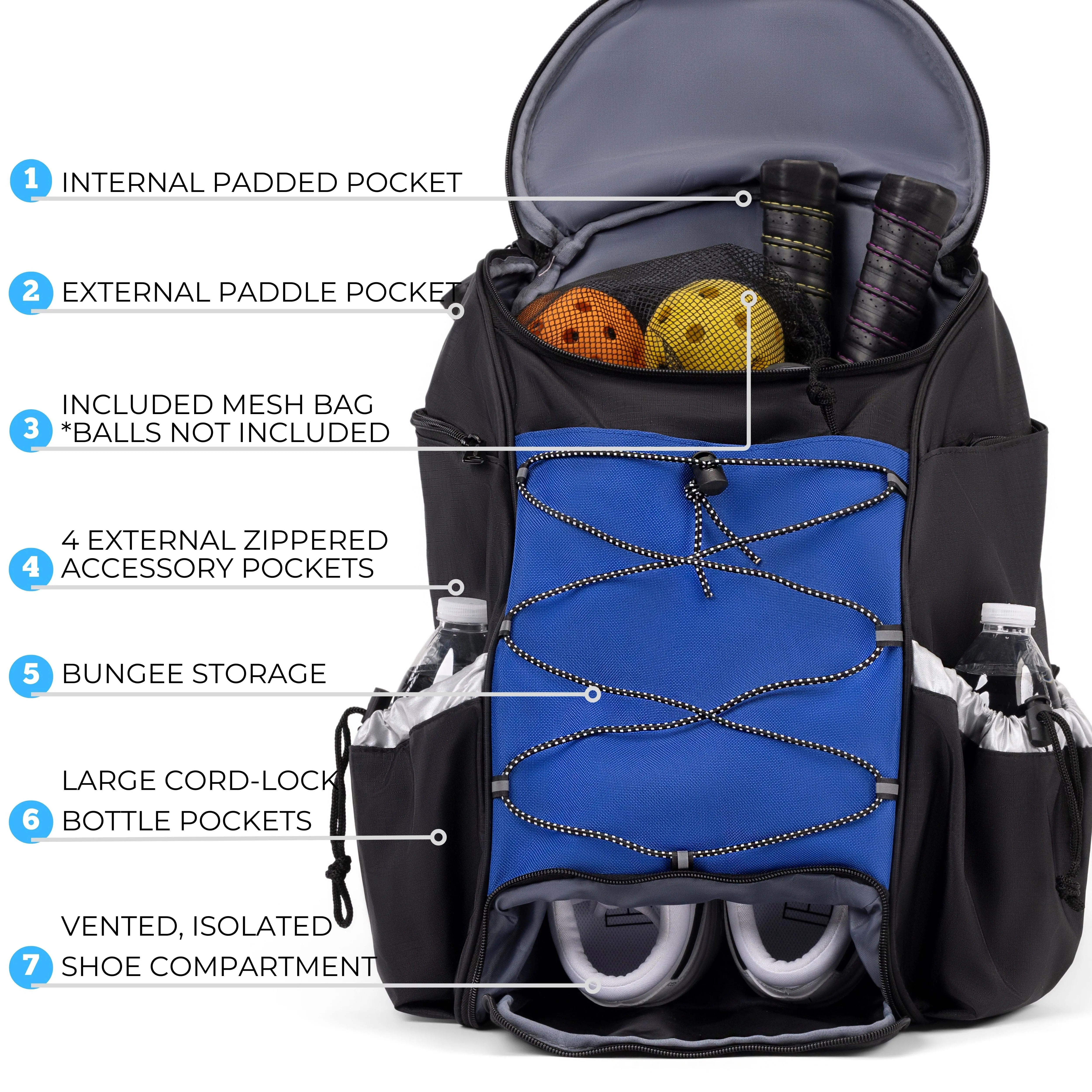 Athletico 42L Pro Pickler Pickleball Backpack