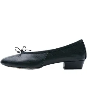 Bloch Paris Leather Ballet Flat Slip On Teaching Shoes - S0427L Womens