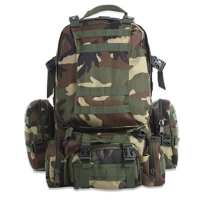 Bulletproof Zone Large Modular Outdoor Tactical Backpack