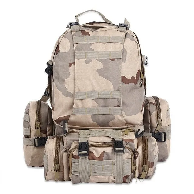 Bulletproof Zone Large Modular Outdoor Tactical Backpack