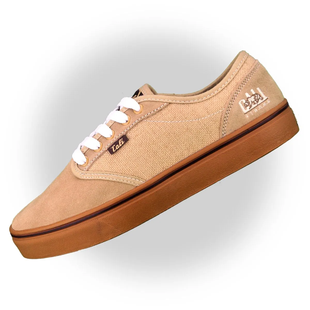 CALI Strong OC Skate Shoe Tan Gum