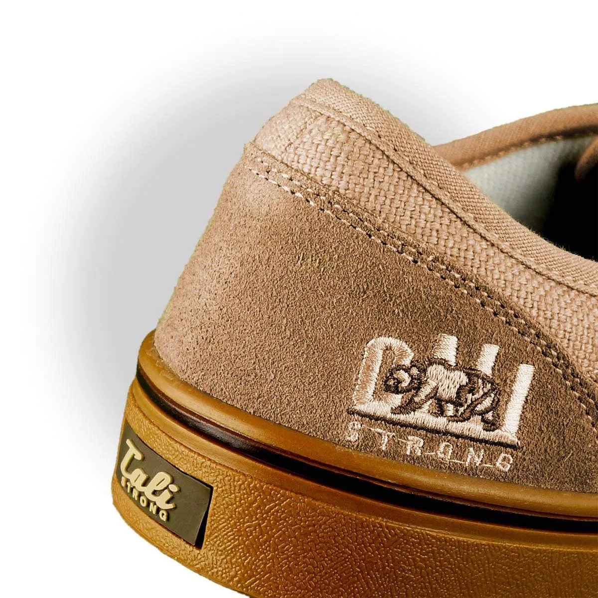 CALI Strong OC Skate Shoe Tan Gum