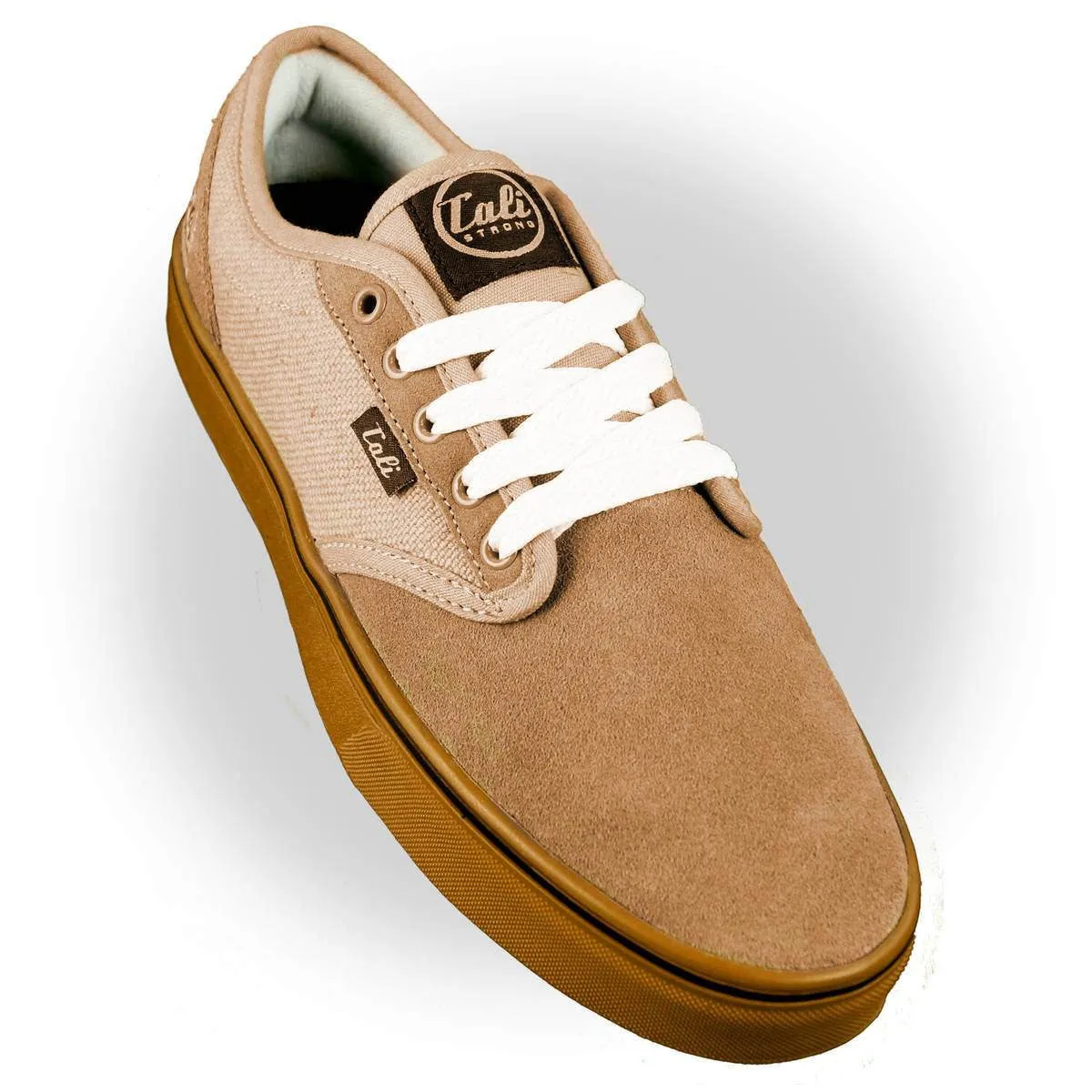 CALI Strong OC Skate Shoe Tan Gum