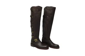 Cesare Paciotti - Brown Leather Knee High Boots - IT 38