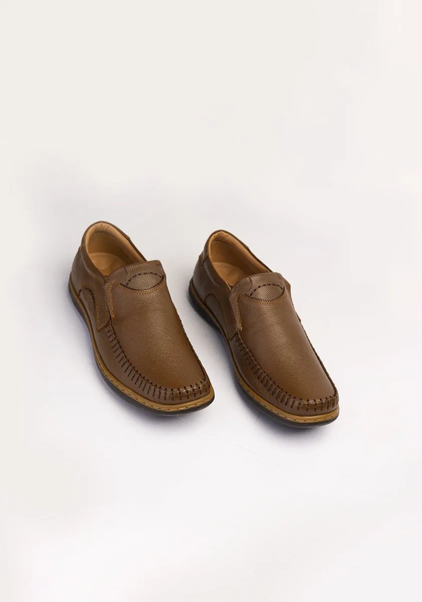 Classic Leather Brown Shoes