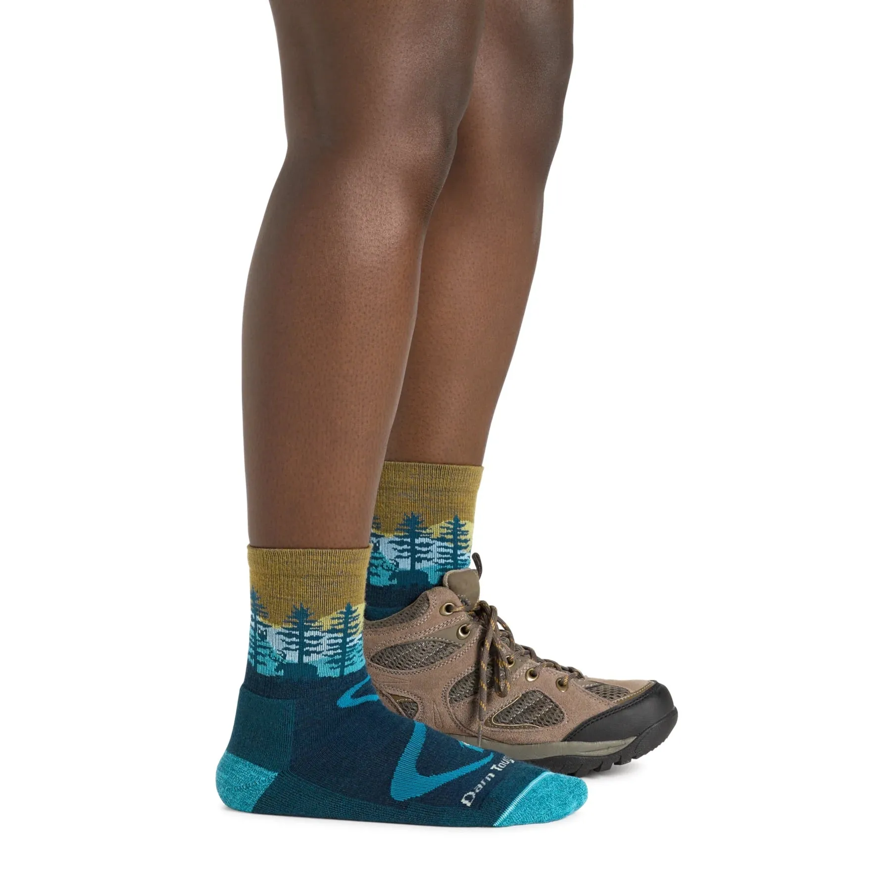 Darn Tough Women's Hiker Micro Crew Midweight Hiking Sock 1903 - Earth