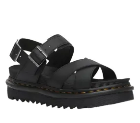 Dr Martens Voss II Cross Strap Sandal Black Hydro