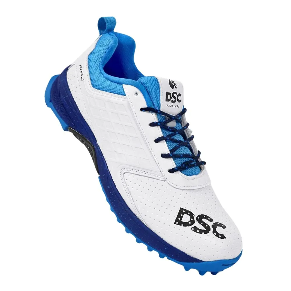 DSC Shoes, JAFFA 22 Cricket Shoes White/Navy