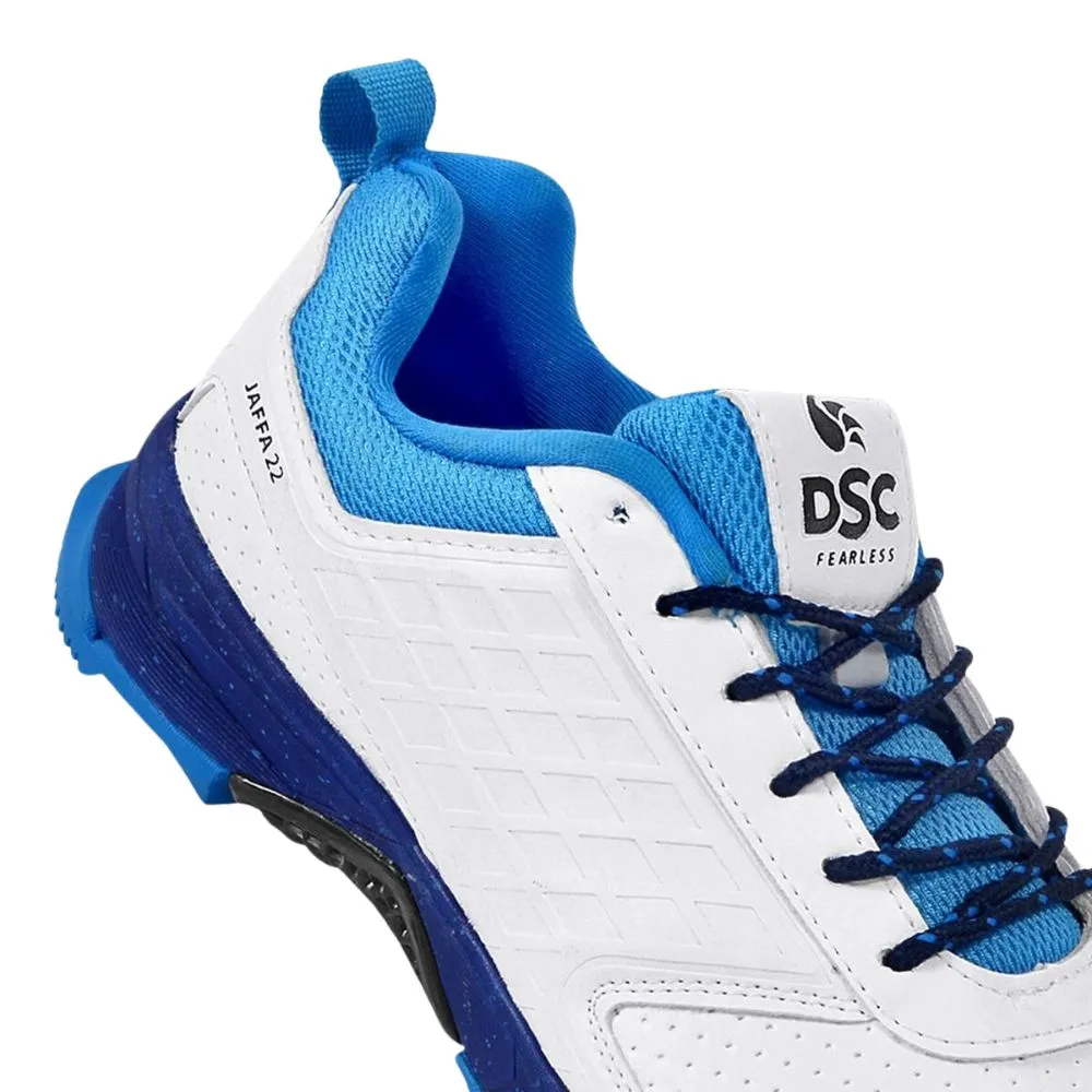 DSC Shoes, JAFFA 22 Cricket Shoes White/Navy