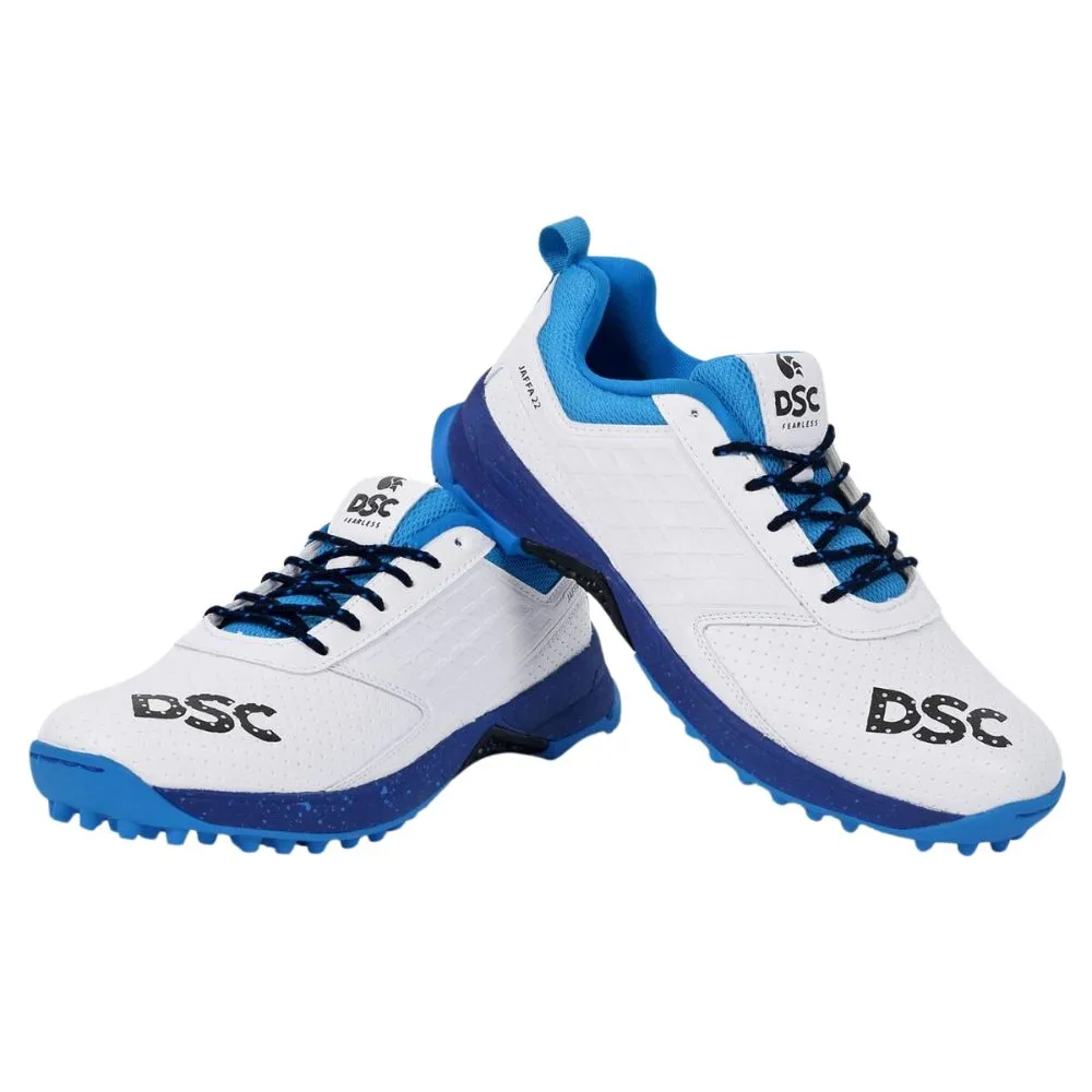 DSC Shoes, JAFFA 22 Cricket Shoes White/Navy