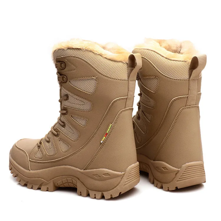 High Top Desert Outdoor Winter Thicken Couple Boots