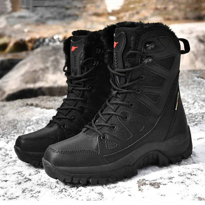 High Top Desert Outdoor Winter Thicken Couple Boots