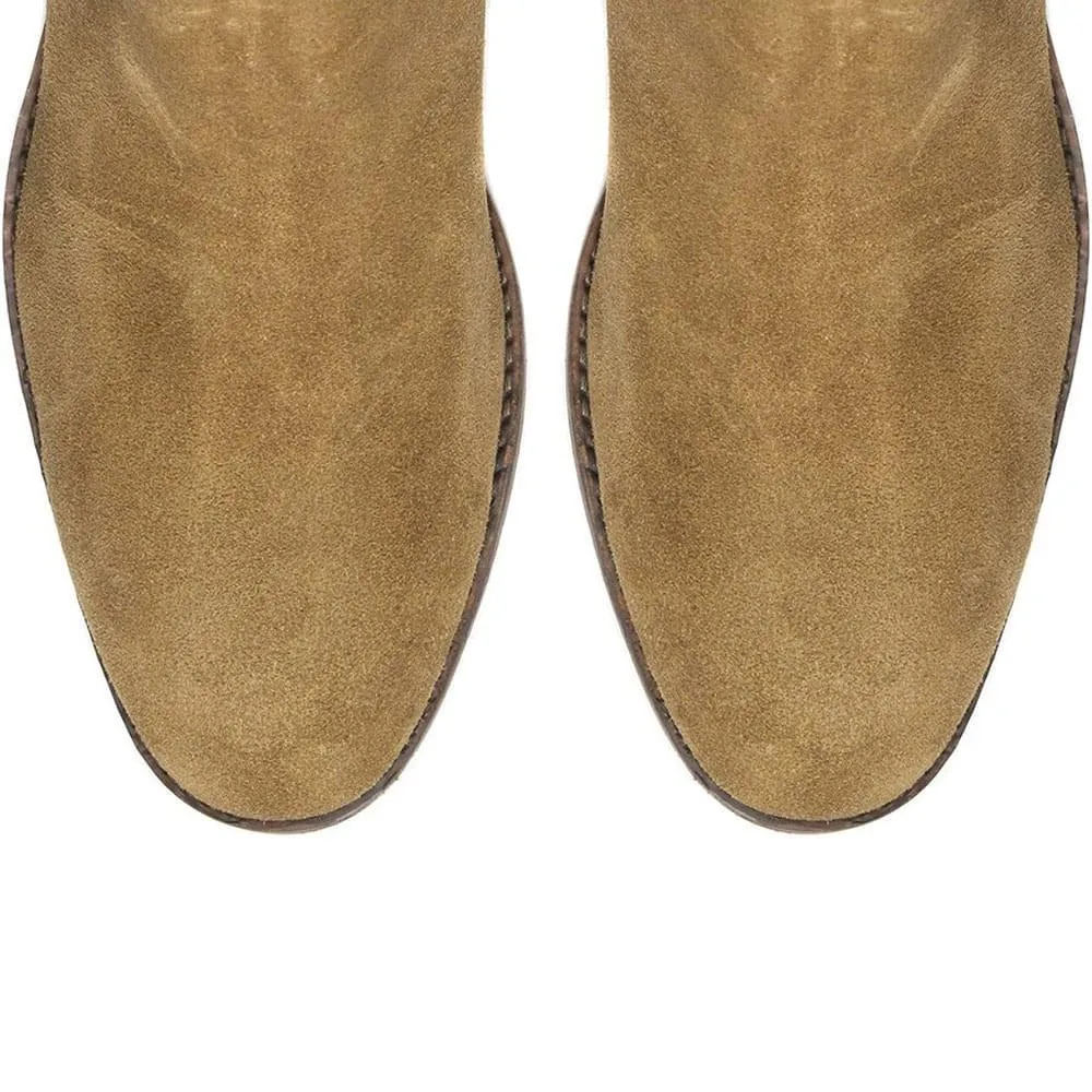 Hudson Shoes Tamper Chelsea Boot Suede - Sand