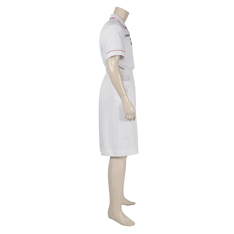 Joker Nurse Costume Dark Knight Joker Cosplay Dress Uniform Halloween Party Suit