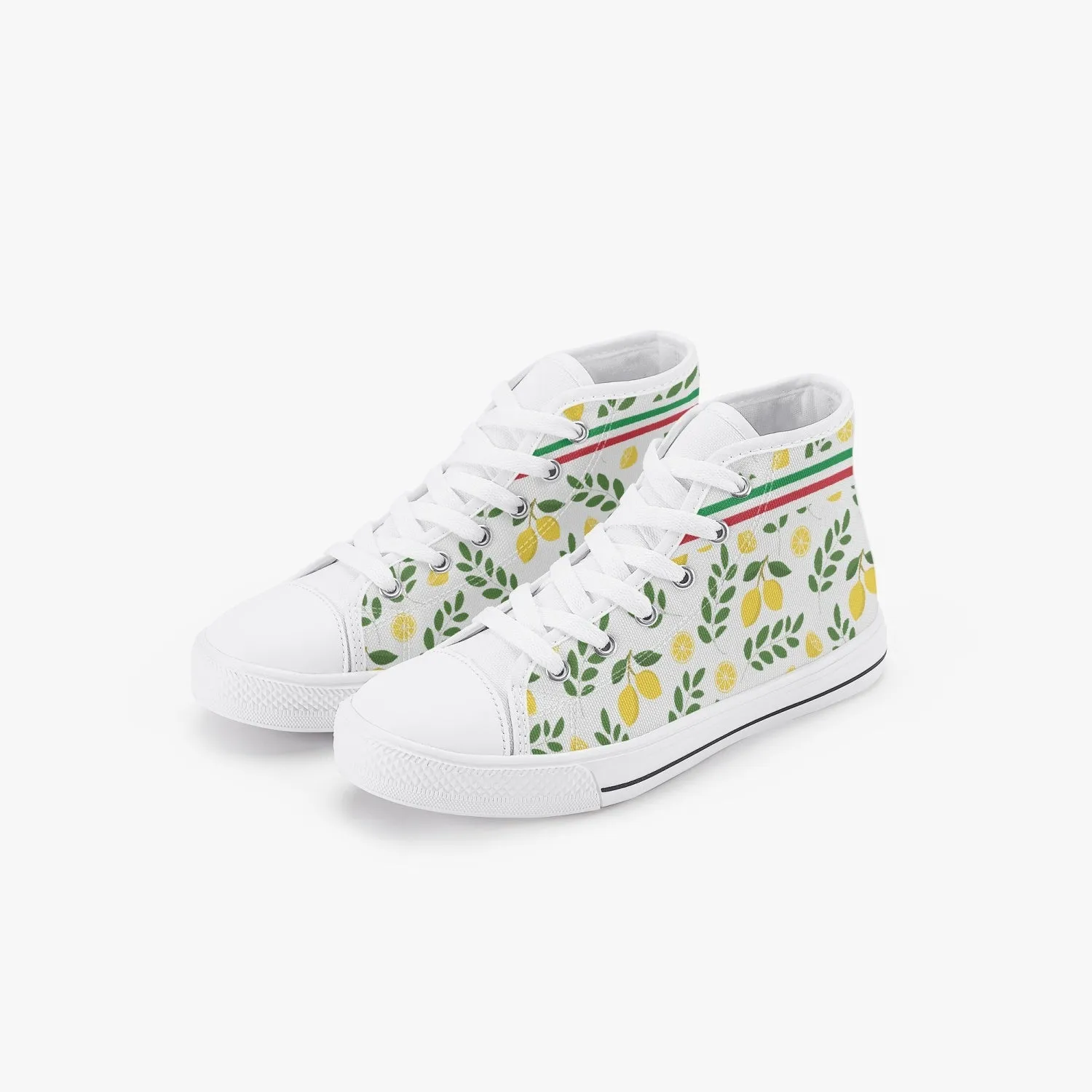 Kid’s High-Top Shoes Italian Lemon