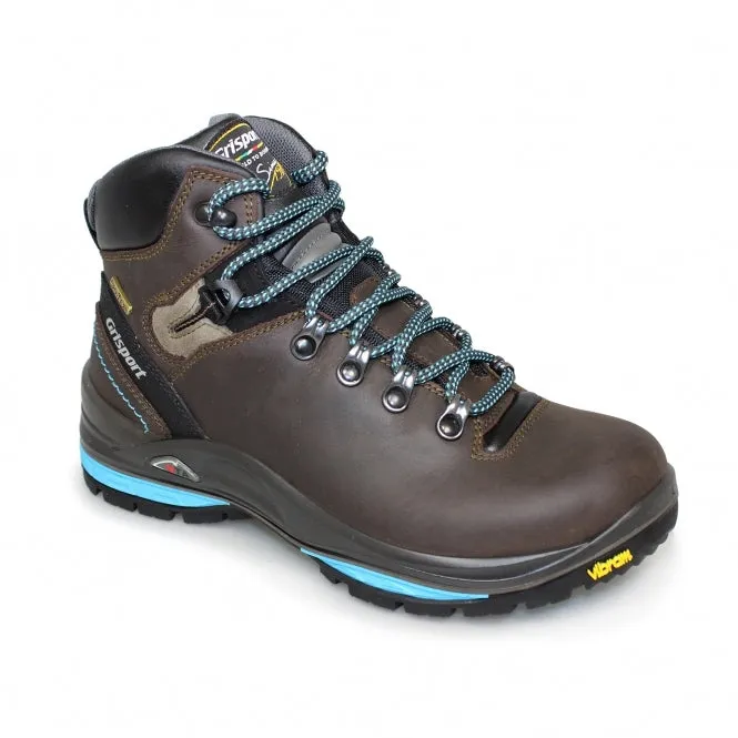 Ladies Walking Boots Grisport Glide Brown Waterproof Vibram Soles