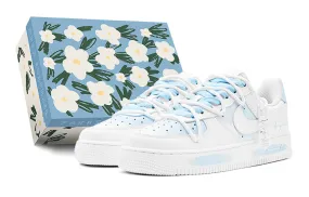 Nike Air Force 1 Low Women's Skateboarding Shoe - Light Blue