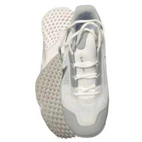 Nike Cricket Shoes React-Vapor-Drive-2 White Metallic Silver