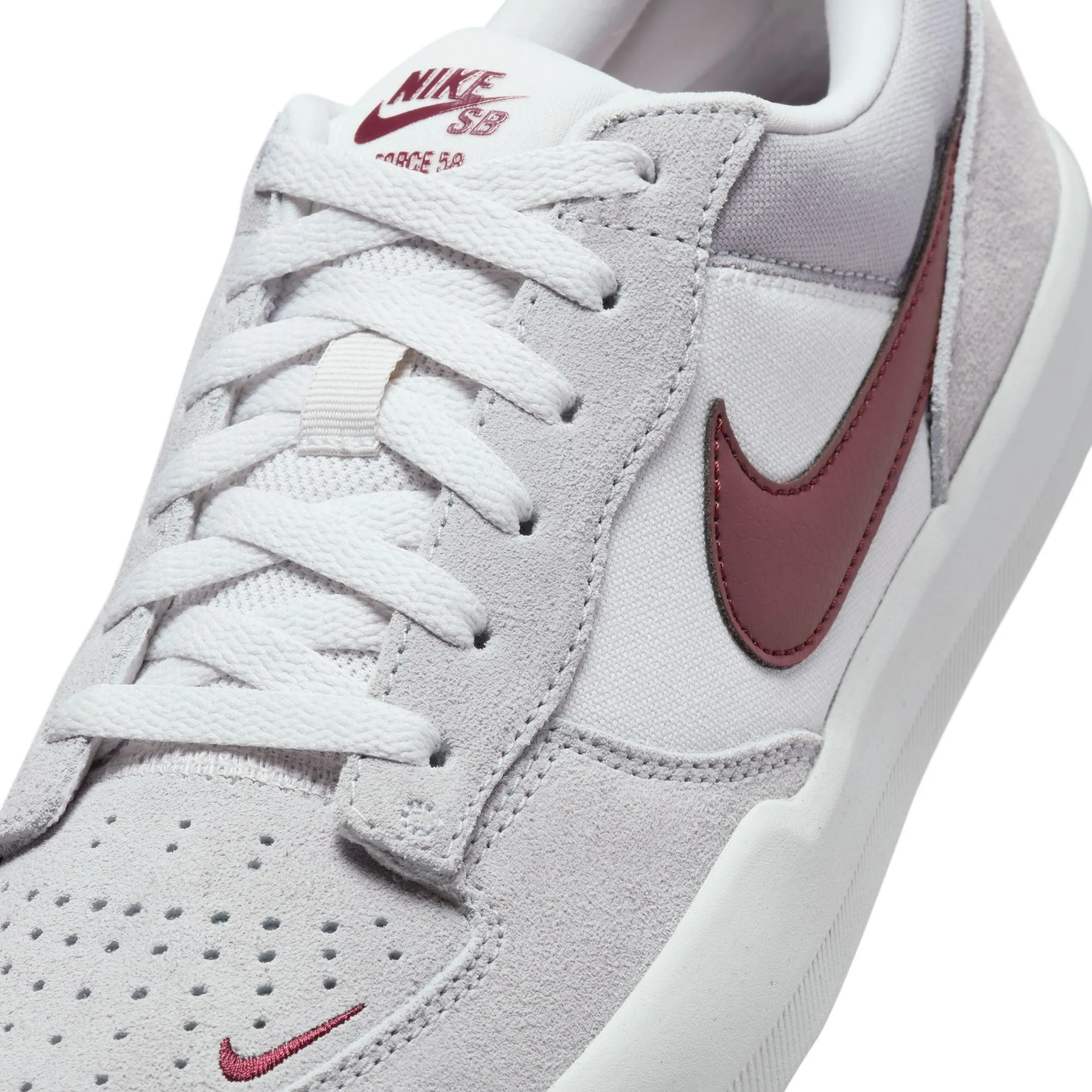 Nike SB Force 58 - Platinum Tint/Midnight Navy-Wolf Grey