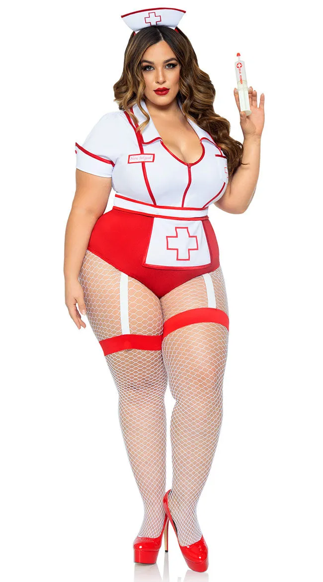 Plus Size Nurse Feel Good Costume