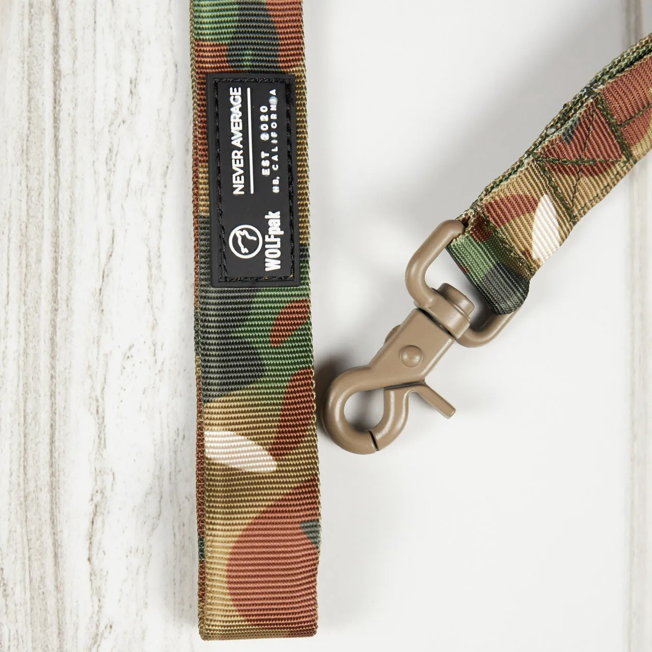 Tactical Nylon Leash Camo