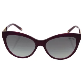 Tiffany & Co. Tiffany Tf 4119 8173/3c - Pearl Plum/grey Gradient By Tiffany & Co. For Women - 56-16-140 Mm Sunglasses  5